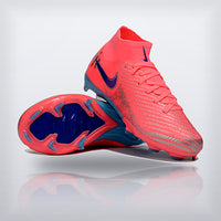 Tachos Jr. Mercurial Superfly 10 FG Rosa Azul — X Cleats MX