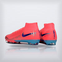 Tachos Jr. Mercurial Superfly 10 FG Rosa Azul, vista 3 — X Cleats MX
