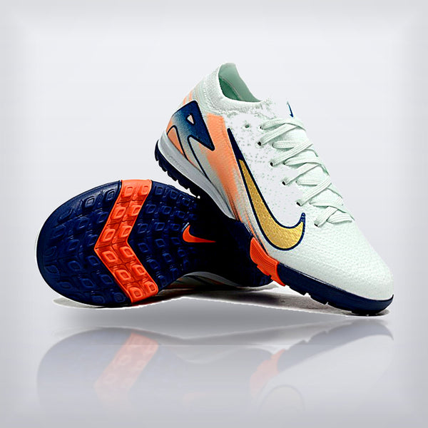 Tachos Jr. Mercurial Vapor 16 TF Blanco Naranja — X Cleats MX