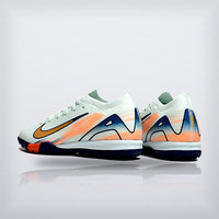 Tachos Jr. Mercurial Vapor 16 TF Blanco Naranja, vista 3 — X Cleats MX