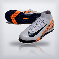 Tachos Jr. Mercurial Superfly 10 TF Safari Naranja, vista 2 — X Cleats MX