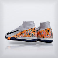 Tachos Jr. Mercurial Superfly 10 TF Safari Naranja, vista 3 — X Cleats MX