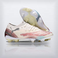 Tachos Future 9 Ultimate FG Blanco Rojo — X Cleats MX
