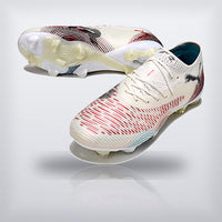 Tachos Future 9 Ultimate FG Blanco Rojo, vista 3 — X Cleats MX