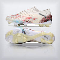 Tachos Future 9 Ultimate FG Blanco Rojo, vista 5 — X Cleats MX