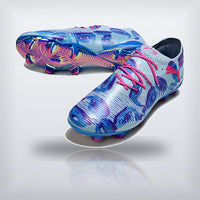 Tachos Future 9 Ultimate FG Azul Rosa, vista 4 — X Cleats MX