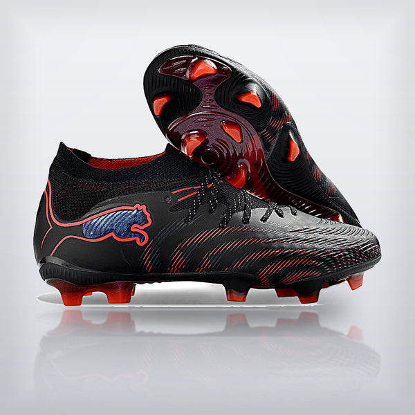 Tachos Future 9 Ultimate FG Negro Rojo — X Cleats MX