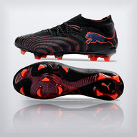 Tachos Future 9 Ultimate FG Negro Rojo, vista 5 — X Cleats MX