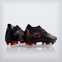 Tachos Future 9 Ultimate FG Negro Rojo, vista 6 — X Cleats MX