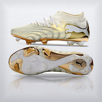 Tachos Future 9 Ultimate FG Blanco Dorado, vista 2 — X Cleats MX
