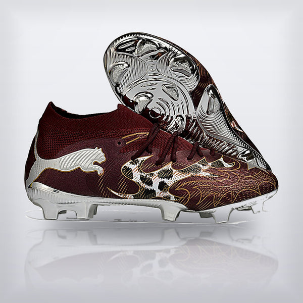 Tachos Future 9 Ultimate FG Café Animal Print — X Cleats MX