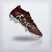 Tachos Future 9 Ultimate FG Café Animal Print, vista 5 — X Cleats MX