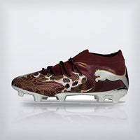 Tachos Future 9 Ultimate FG Café Animal Print, vista 6 — X Cleats MX