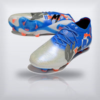 Tachos Future 9 Ultimate Low FG Azul Naranja, vista 7 — X Cleats MX