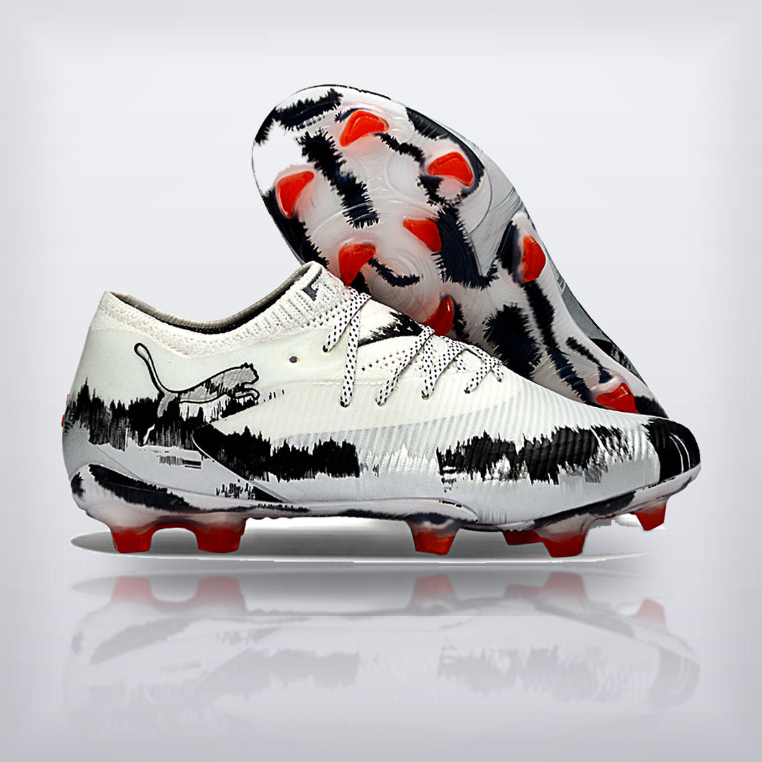 Tachos Future 9 Ultimate Low FG Blanco Negro — X Cleats MX