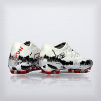 Tachos Future 9 Ultimate Low FG Blanco Negro, vista 2 — X Cleats MX