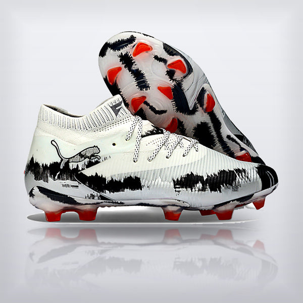 Tachos Future 8 Ultimate FG Blanco Negro — X Cleats MX