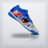 Tachos Future 8 Ultimate TF Azul Naranja, vista 2 — X Cleats MX
