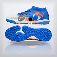 Tachos Future 8 Ultimate TF Azul Naranja, vista 6 — X Cleats MX