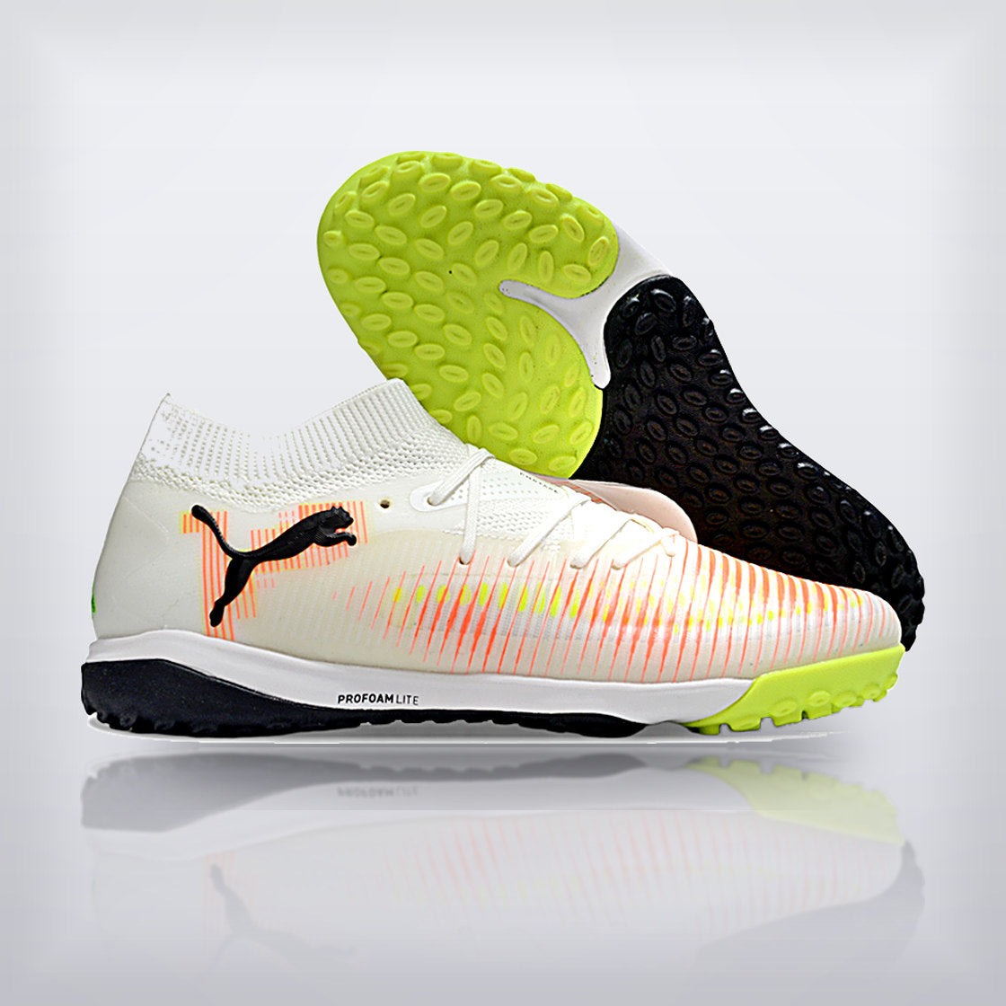 Tachos Future 8 Ultimate TF Blanco Volt Naranja — X Cleats MX
