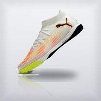Tachos Future 8 Ultimate TF Blanco Volt Naranja, vista 2 — X Cleats MX