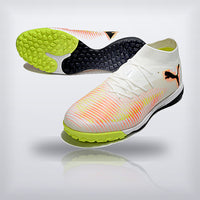 Tachos Future 8 Ultimate TF Blanco Volt Naranja, vista 3 — X Cleats MX