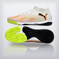 Tachos Future 8 Ultimate TF Blanco Volt Naranja, vista 5 — X Cleats MX