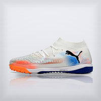 Tachos Future 8 Ultimate TF Blanco Naranja Marino, vista 7 — X Cleats MX