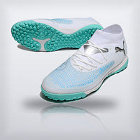 Tachos Future 8 Ultimate TF Blanco Aqua, vista 3 — X Cleats MX