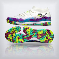 Tachos Future 8 Ultimate TF Blanco Multicolor, vista 5 — X Cleats MX