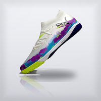 Tachos Future 8 Ultimate TF Blanco Volt Morado, vista 5 — X Cleats MX