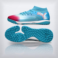 Tachos Future 8 Ultimate TF Celeste Rosa, vista 2 — X Cleats MX