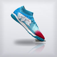 Tachos Future 8 Ultimate TF Celeste Rosa, vista 4 — X Cleats MX
