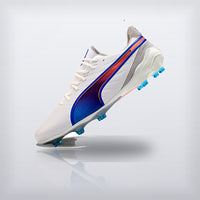 Tachos King Ultimate FG Blanco Azul, vista 3 — X Cleats MX