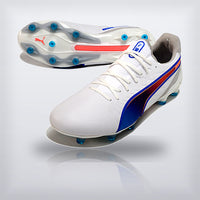 Tachos King Ultimate FG Blanco Azul, vista 4 — X Cleats MX