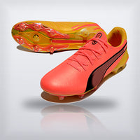 Tachos King Ultimate FG Amarillo Rosa, vista 5 — X Cleats MX