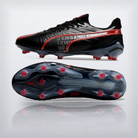 Tachos King Ultimate FG Negro Rojo, vista 6 — X Cleats MX
