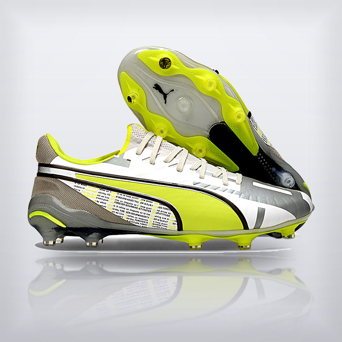 Tachos King Ultimate FG Volt Blanco — X Cleats MX