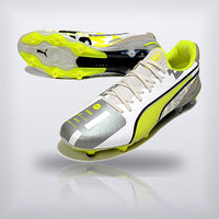 Tachos King Ultimate FG Volt Blanco, vista 4 — X Cleats MX