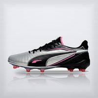 Tachos King Ultimate FG Negro Plata Rosa, vista 7 — X Cleats MX