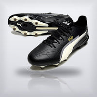 Tachos King Ultimate FG Negro Blanco, vista 4 — X Cleats MX