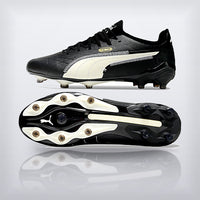 Tachos King Ultimate FG Negro Blanco, vista 6 — X Cleats MX
