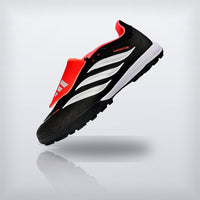 Tachos Predator Elite Fold-Over Tongue TF Negro Blanco Coral, vista 2 — X Cleats MX