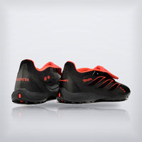 Tachos Predator Elite Fold-Over Tongue TF Negro Coral, vista 5 — X Cleats MX