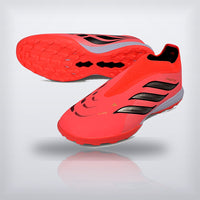 Tachos Predator Elite Laceless TF Coral Solar, vista 4 — X Cleats MX