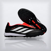 Tachos Predator Elite Fold-Over Tongue TF Negro Blanco Coral, vista 6 — X Cleats MX