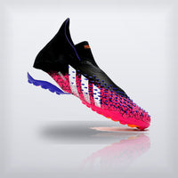 Tachos Predator Freak+ TF Rosa Morado, vista 2 — X Cleats MX