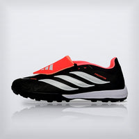 Tachos Predator Elite Fold-Over Tongue TF Negro Blanco Coral, vista 8 — X Cleats MX