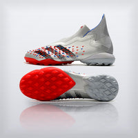 Tachos Predator Freak+ TF Blanco Azul Rojo, vista 6 — X Cleats MX