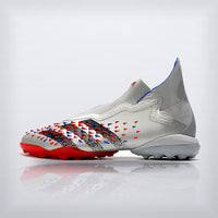 Tachos Predator Freak+ TF Blanco Azul Rojo, vista 7 — X Cleats MX